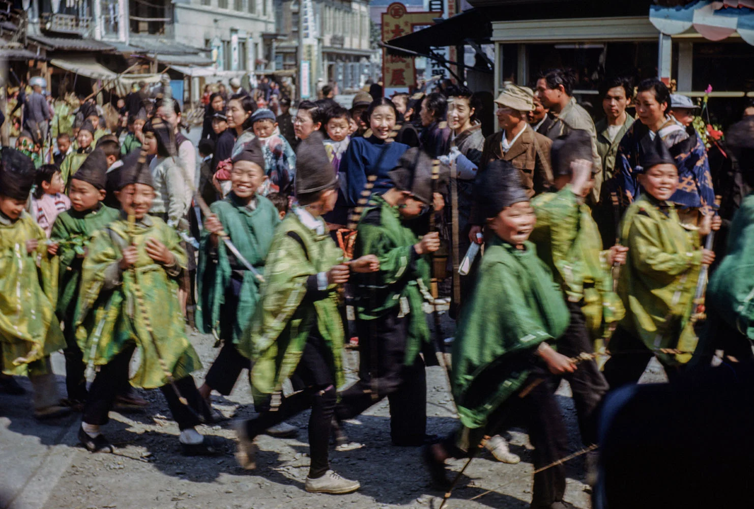 384- Children in Costume for ? Festival