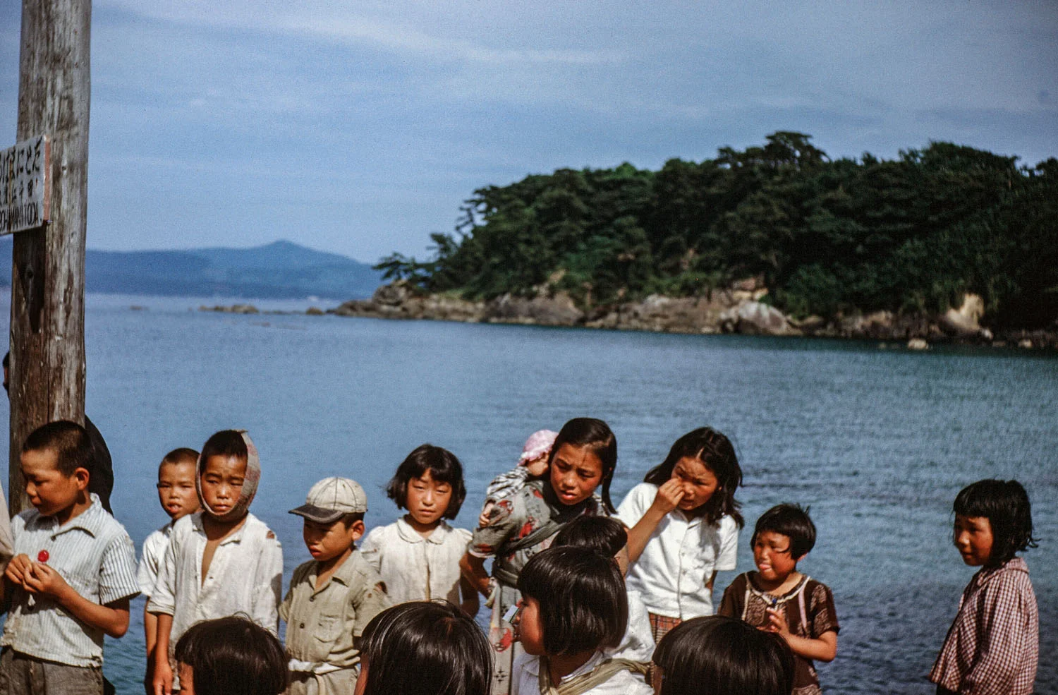 497-Group of Children at Waterfront
