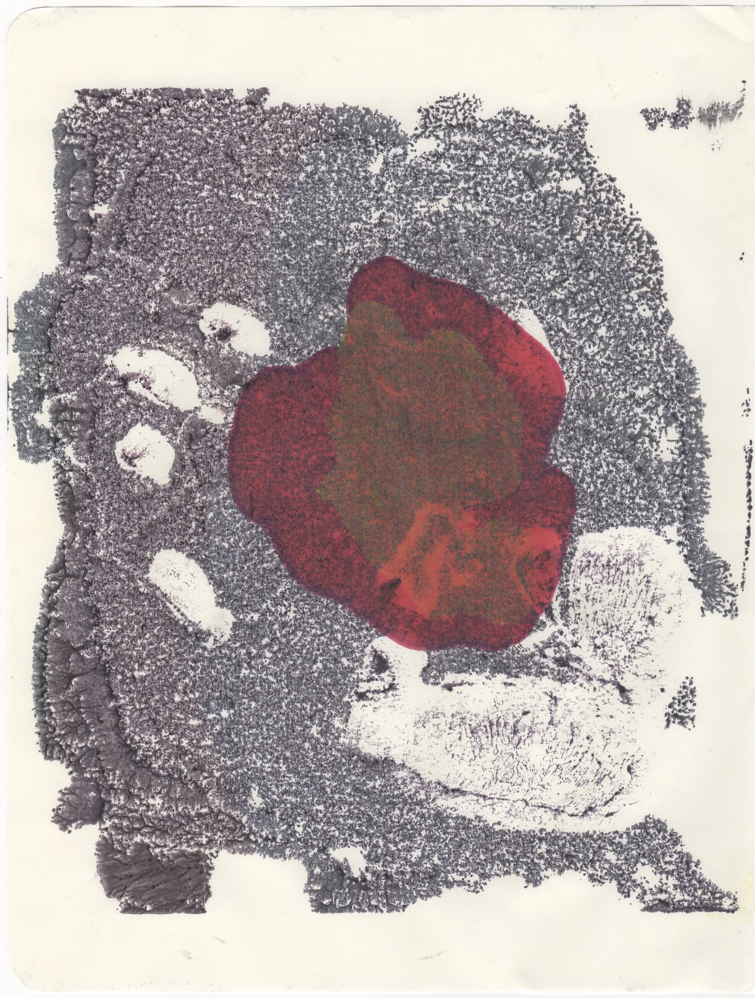    mixed media on paper  8 x 10 inches  2020   