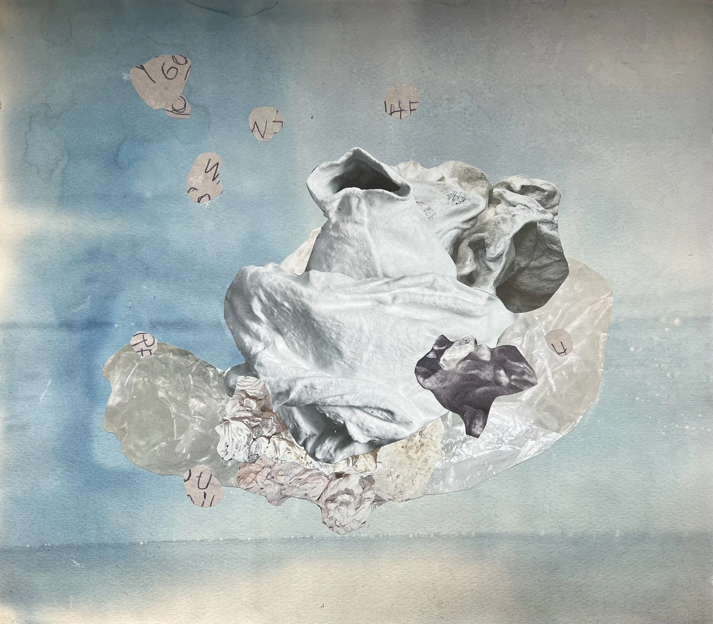  collage  14 x 12 inches  2023 