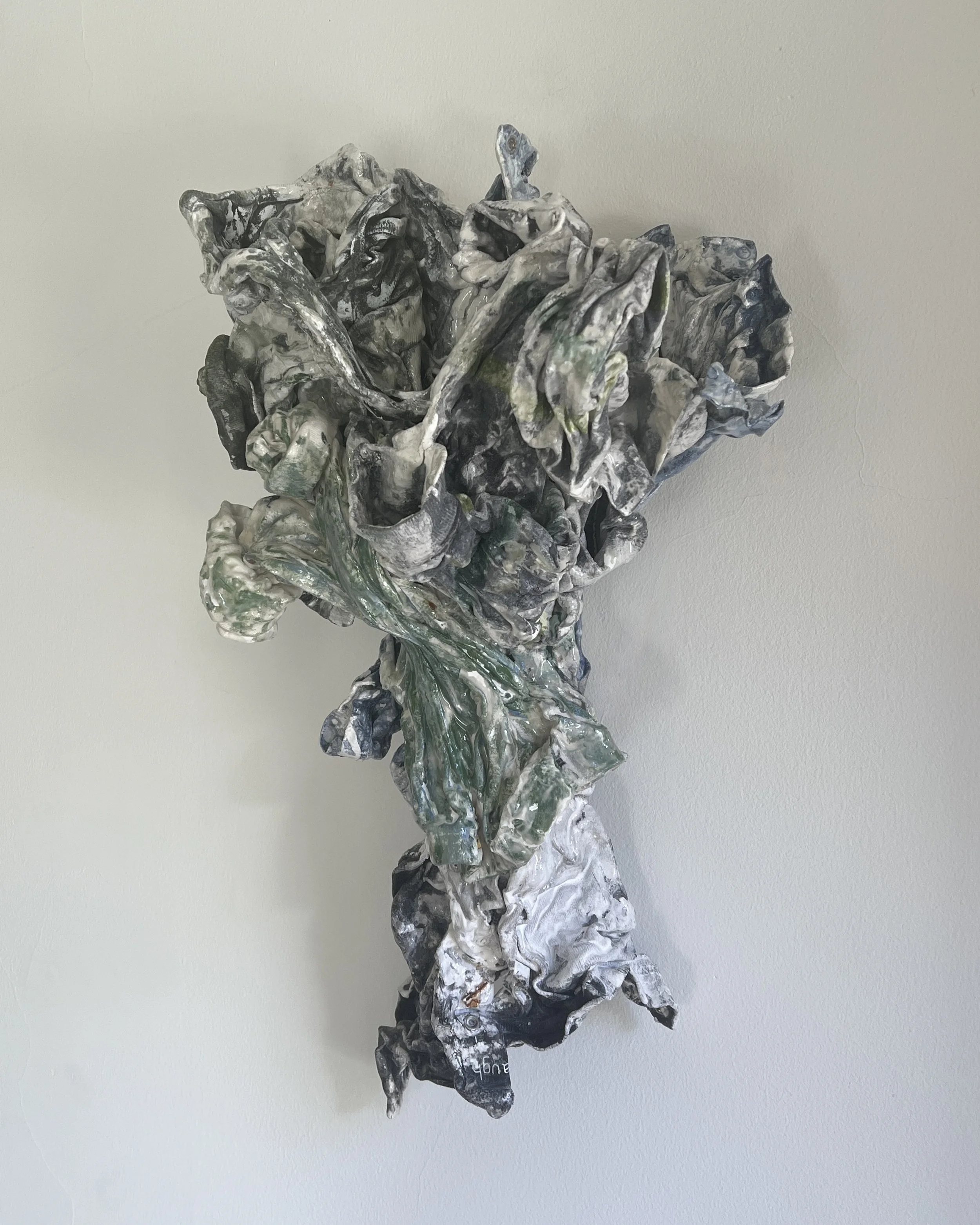  fabric, plaster, epoxy  26 x 14 x 16 inches  2023 