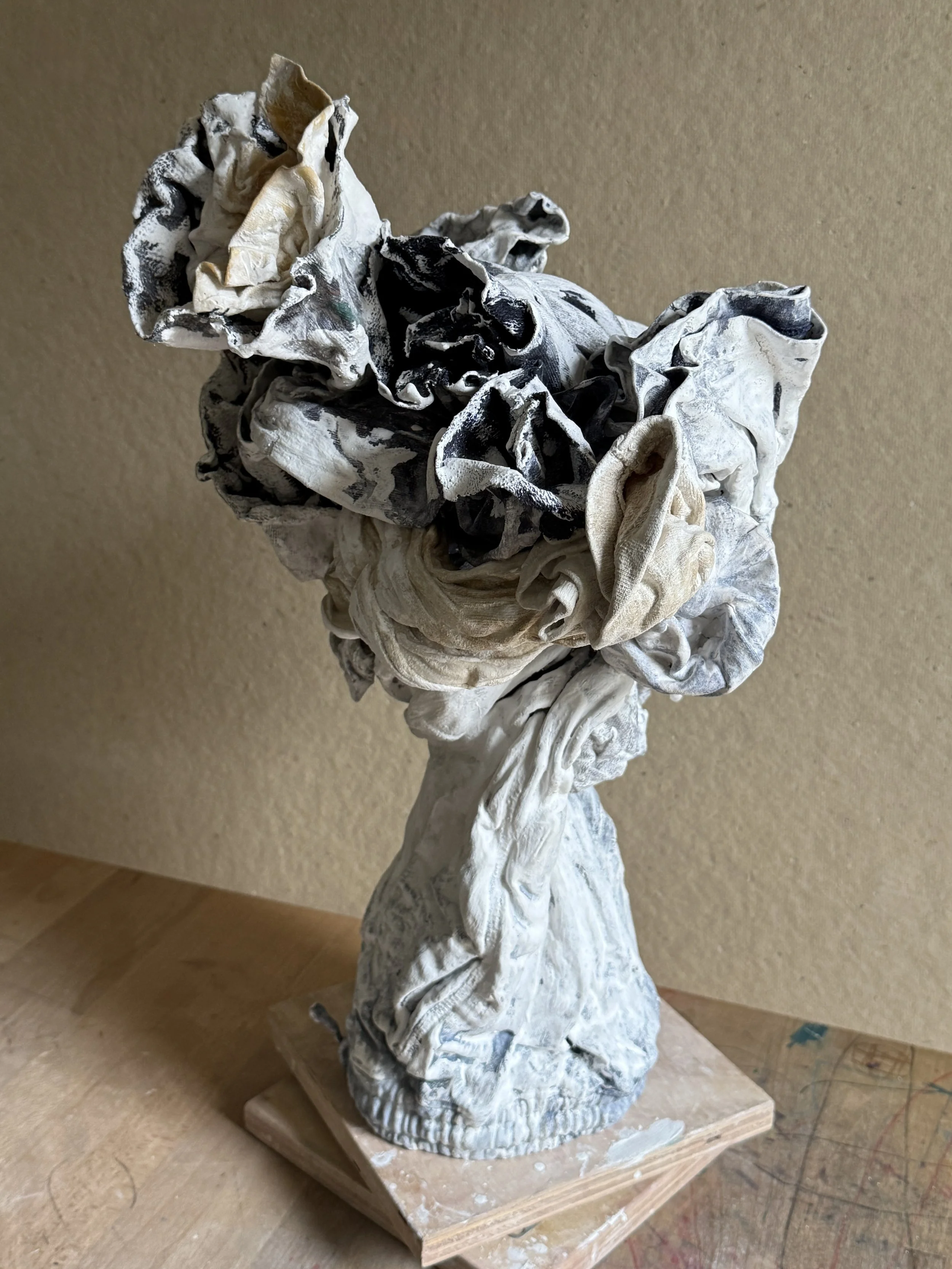  fabric, plaster  20 × 15 × 22 inches  2026 