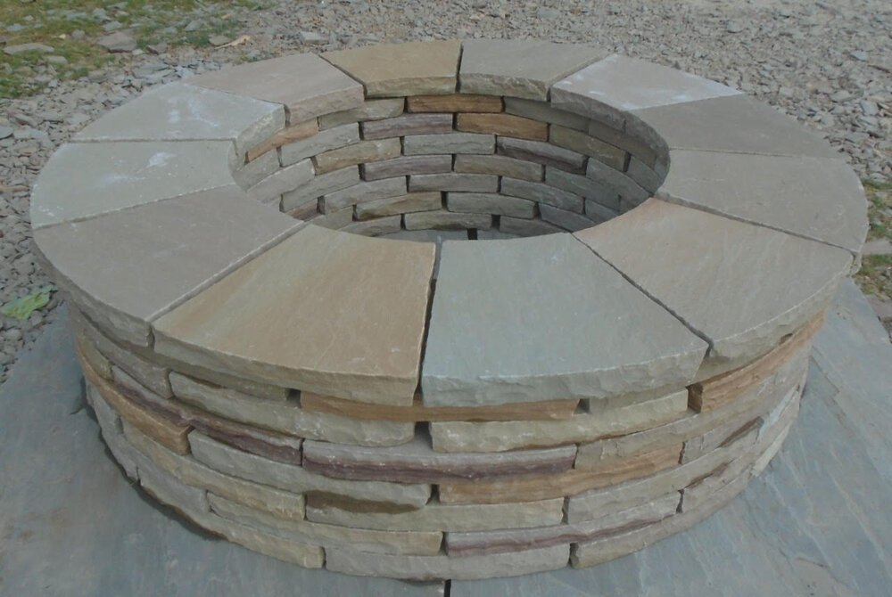 Round Fire Pit Kit