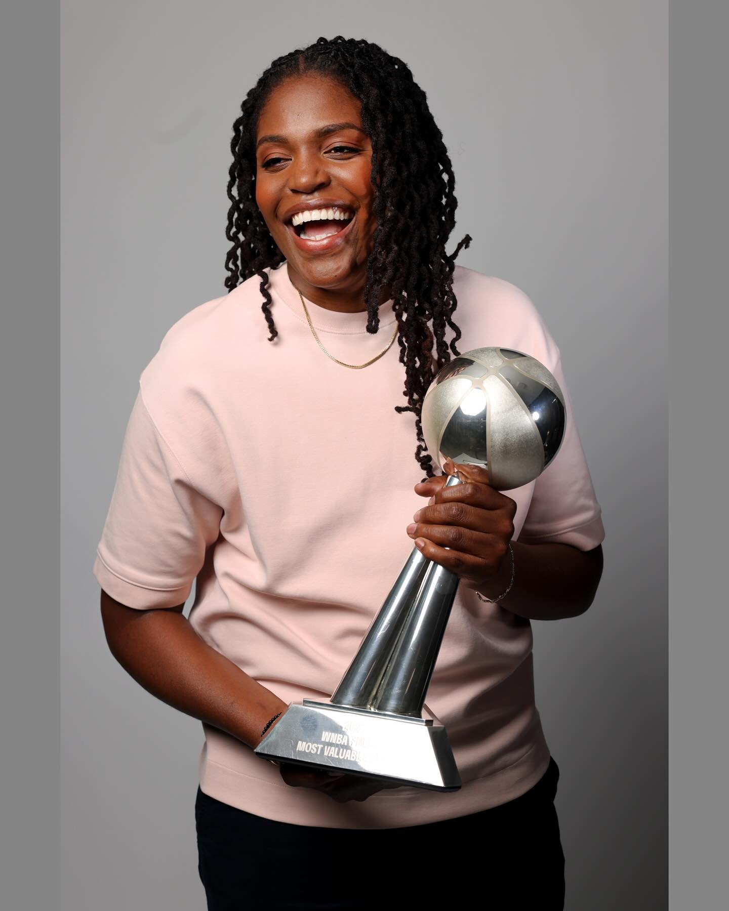 Jonquel Jones (@jus242) of @nyliberty speaks with @usatoday about winning a championship, becoming MVP and being one of USA Today&rsquo;s Women of the Year