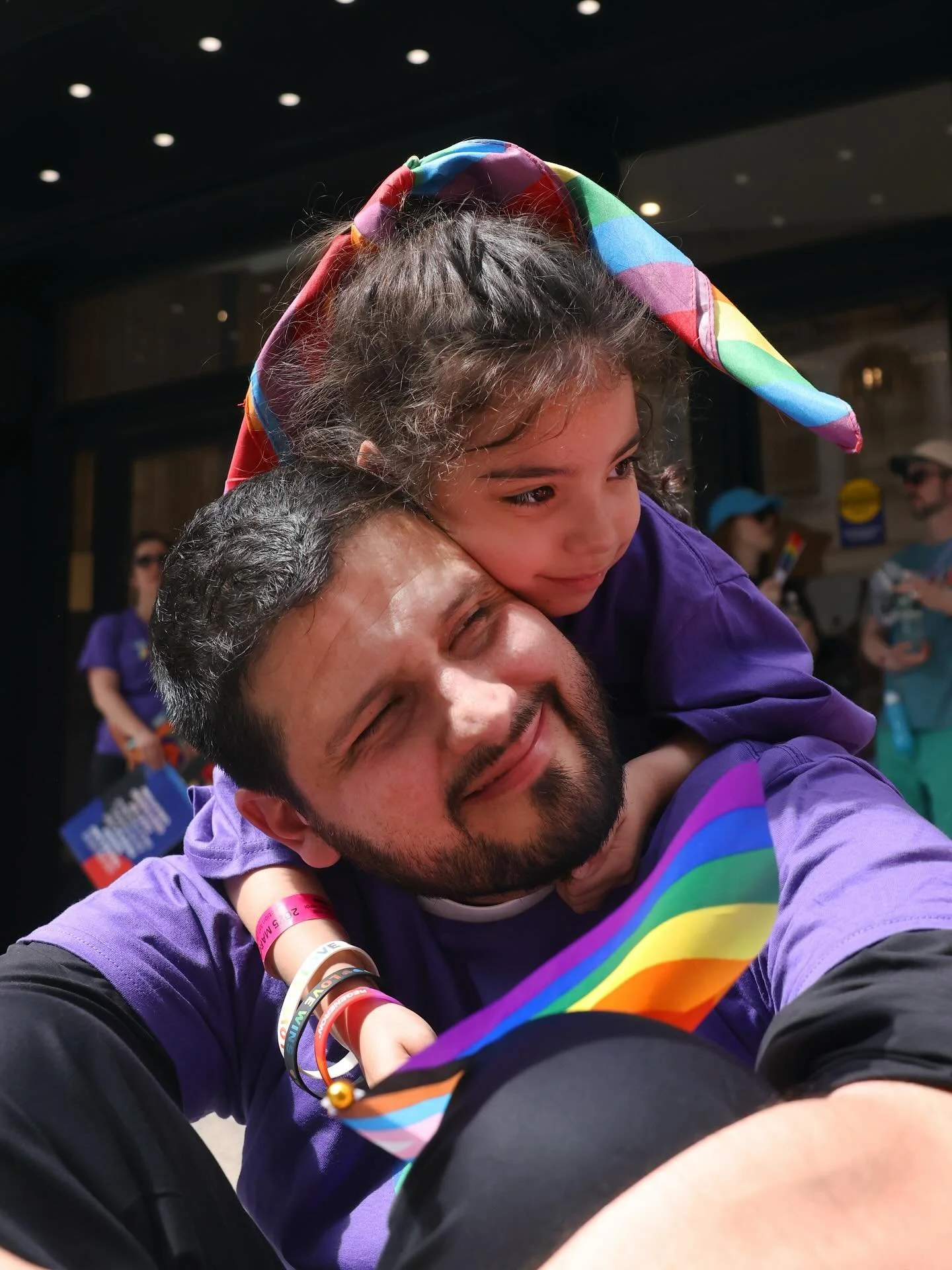 Dusted off my cameras to celebrate NYC Pride with the smiling faces of @trinitychurchnyc 🫶🏽