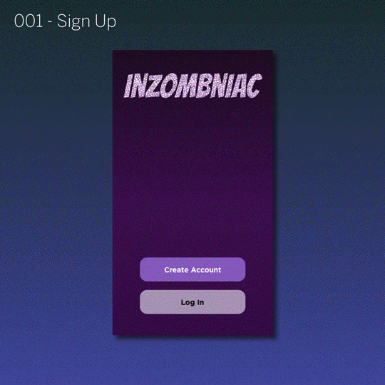 #001 - Sign Up