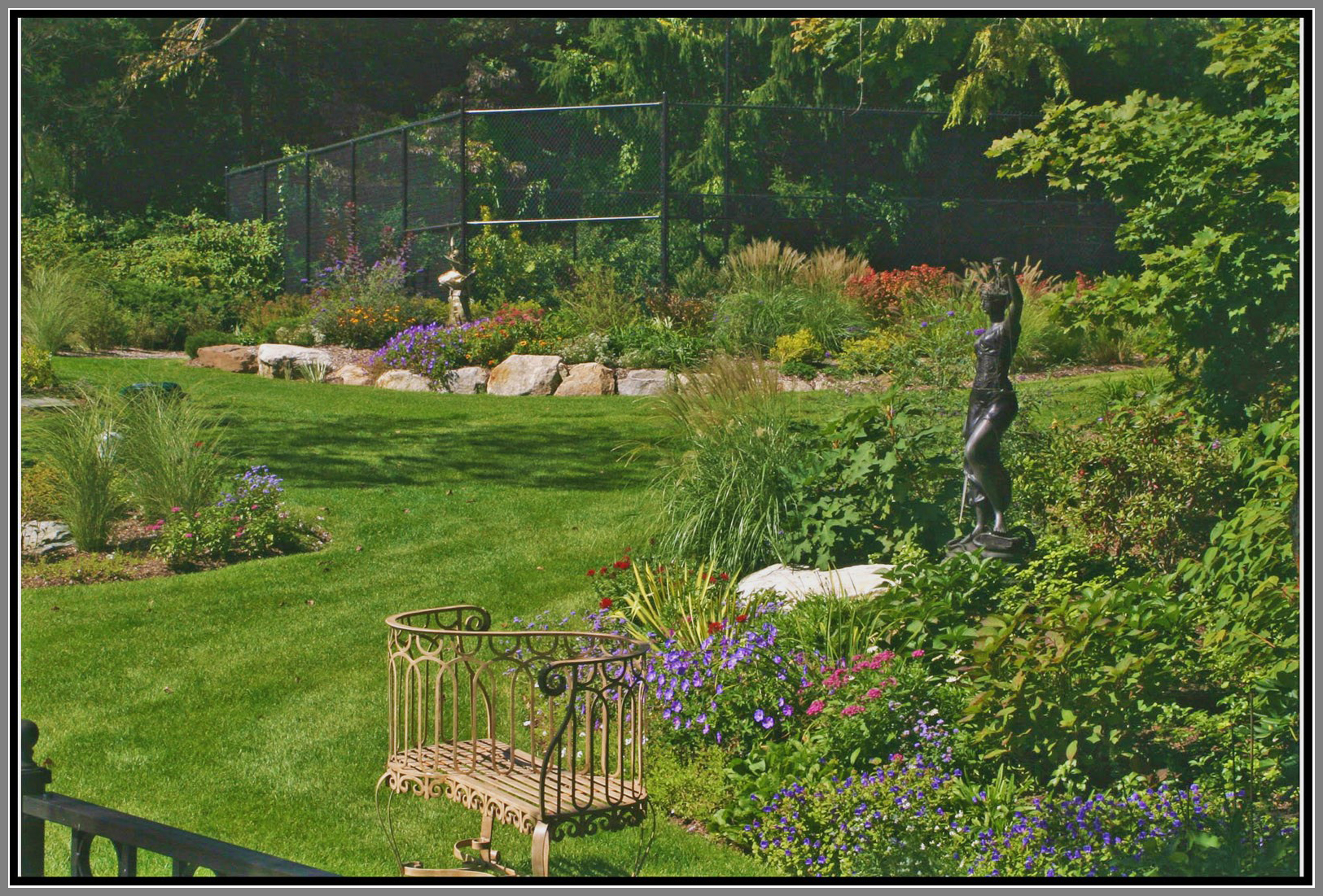 Garden for relaxation