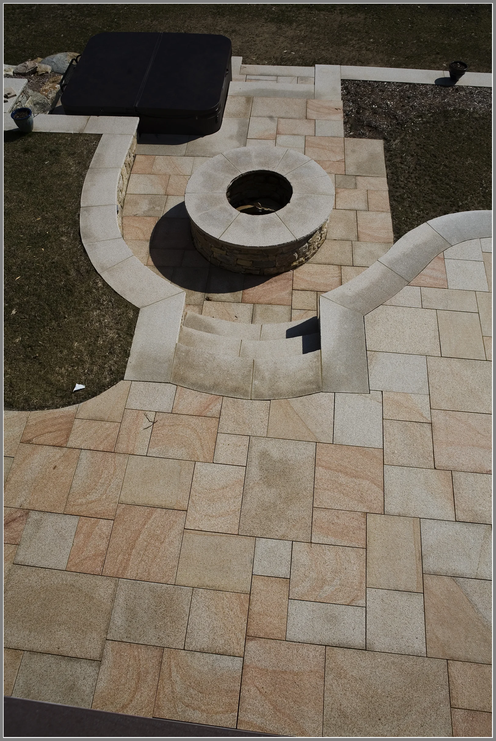 outdoor stone fire pits on Beautiful Fire Pit Fireplace In Connecticut By Artistic Outdoors Artistic Outdoors Landscape And Masonry