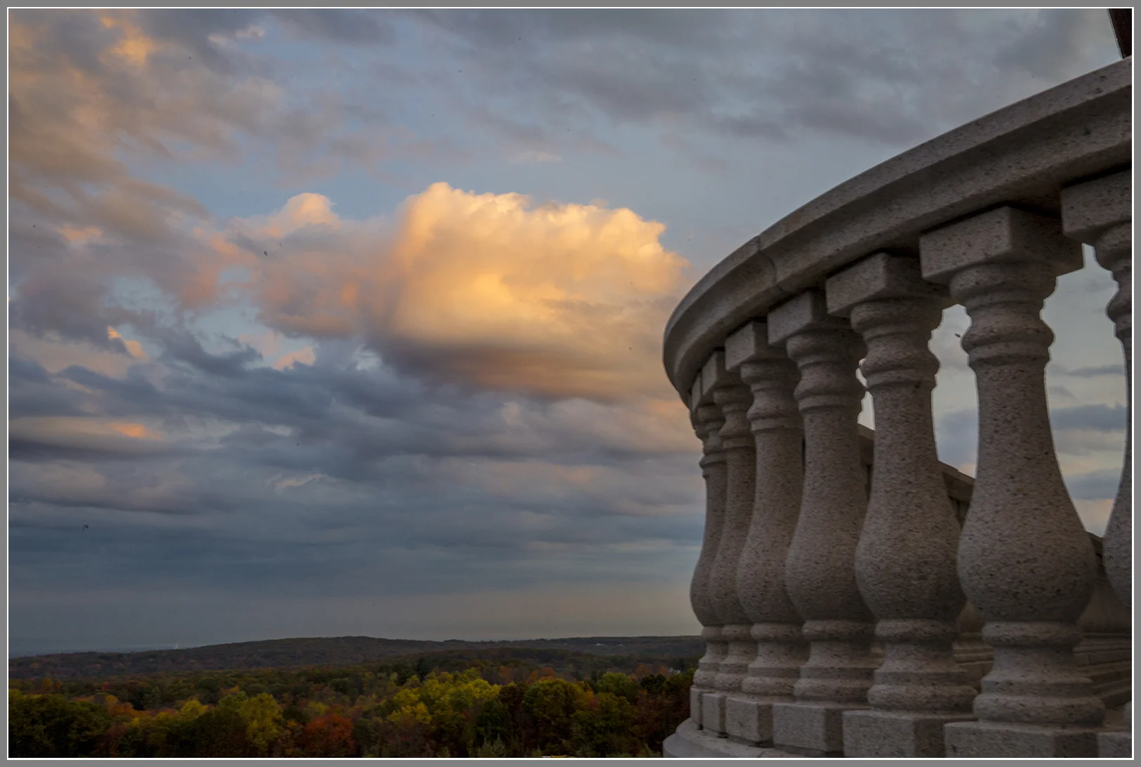 Stone balustrades by Artistic Outdoors