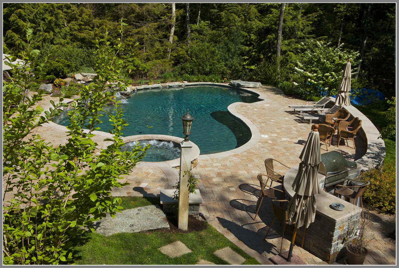 More than a pool-a backyard paradise