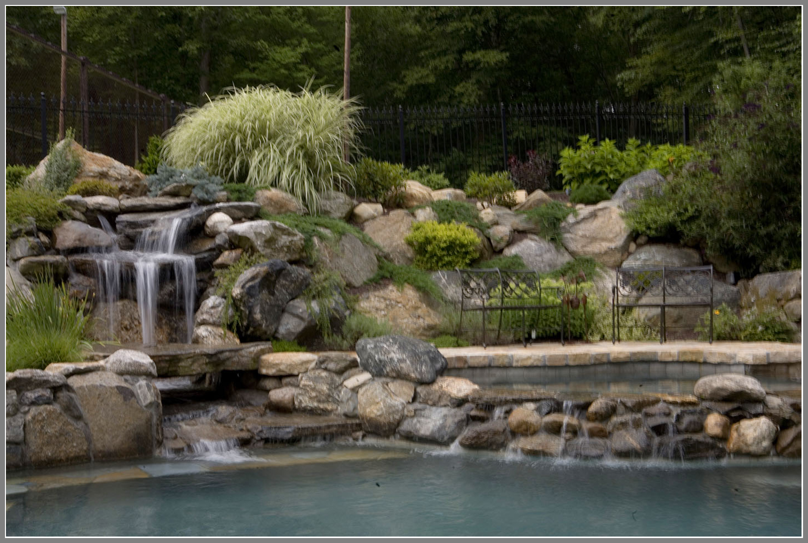 Best waterfalls and swimming pool design 