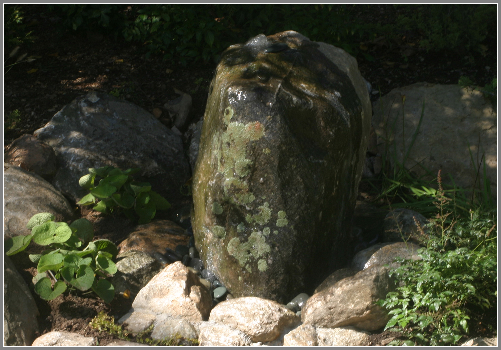 Custom water fountain by Artistic Outdoors