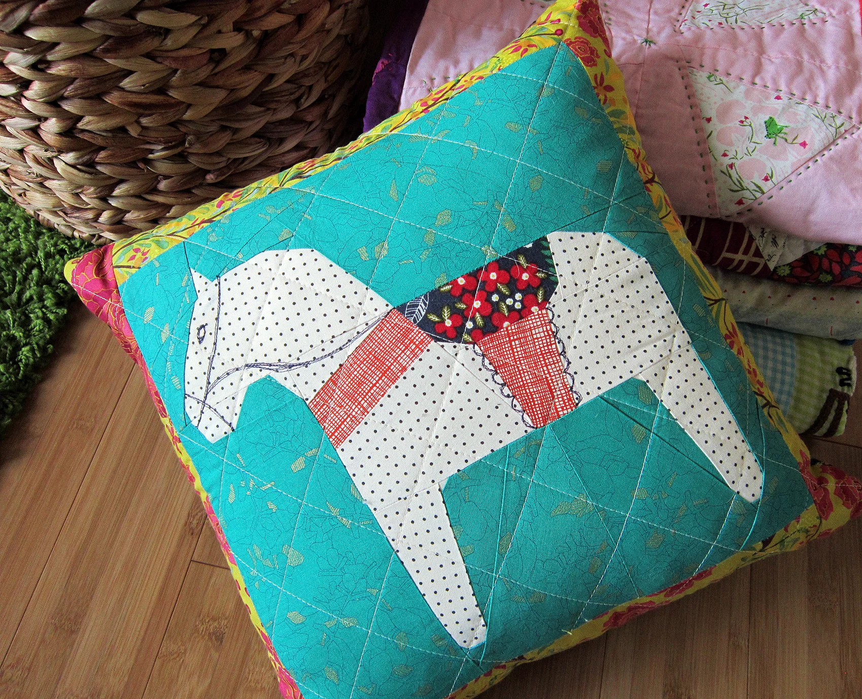 Dala Horse Block Pattern