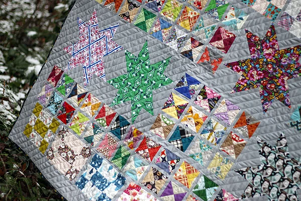 Scraps on Parade quilt