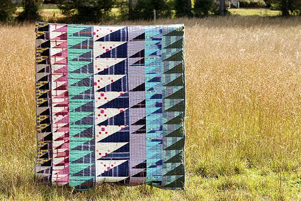 Never Easy patchwork quilt