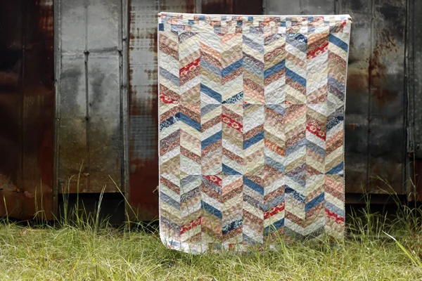 Pink Latte: a finished quilt