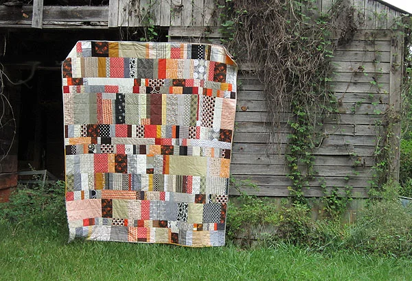 Autumn Air quilt finished!