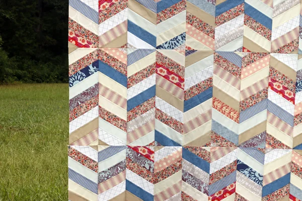 Herringbone block tutorial