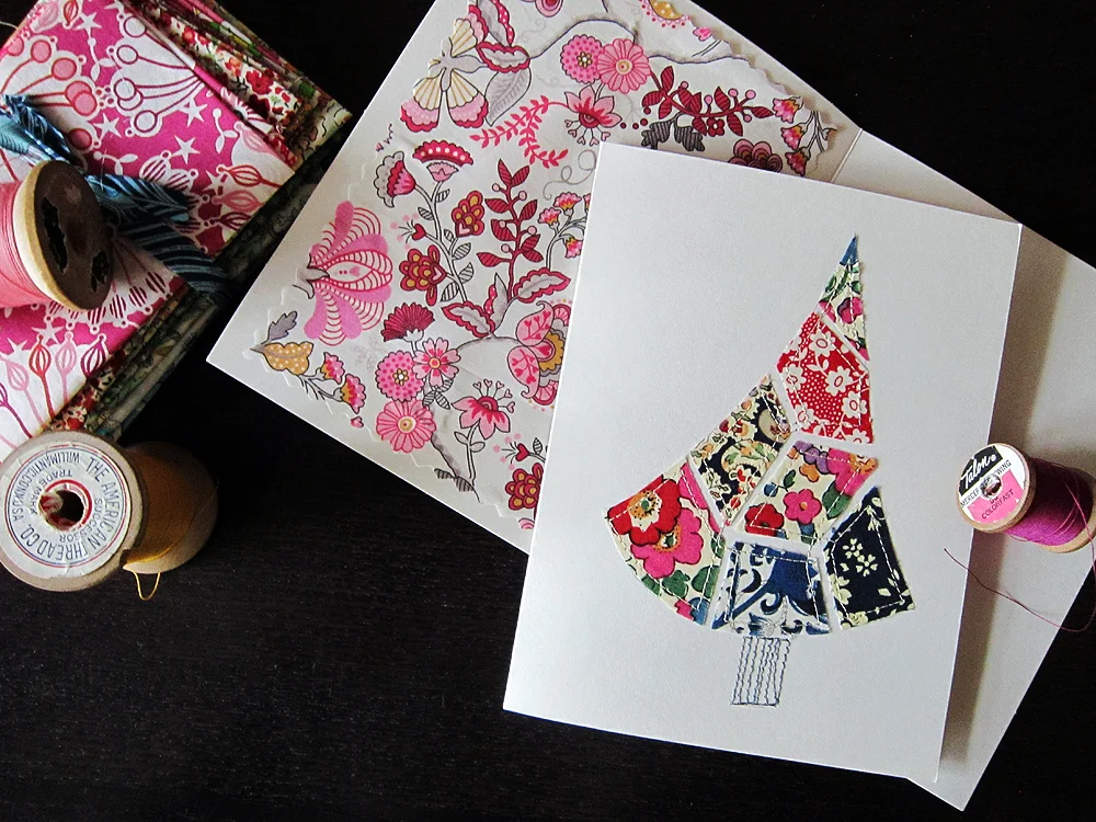 Make Merry Tree Cards tutorial