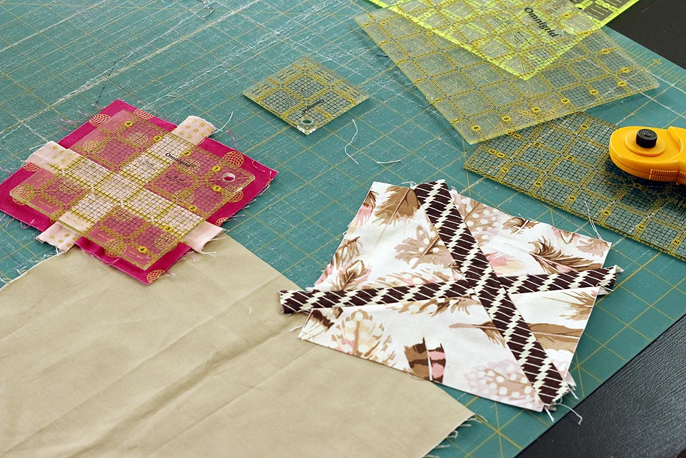 Plus + Cross blocks — Stitched in Color