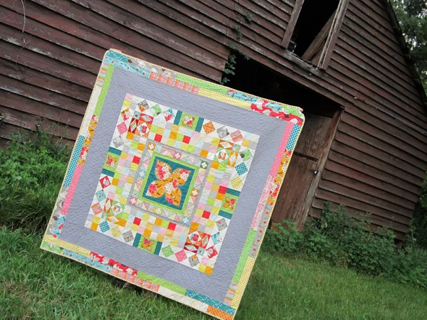 my Modern Medallion Quilt