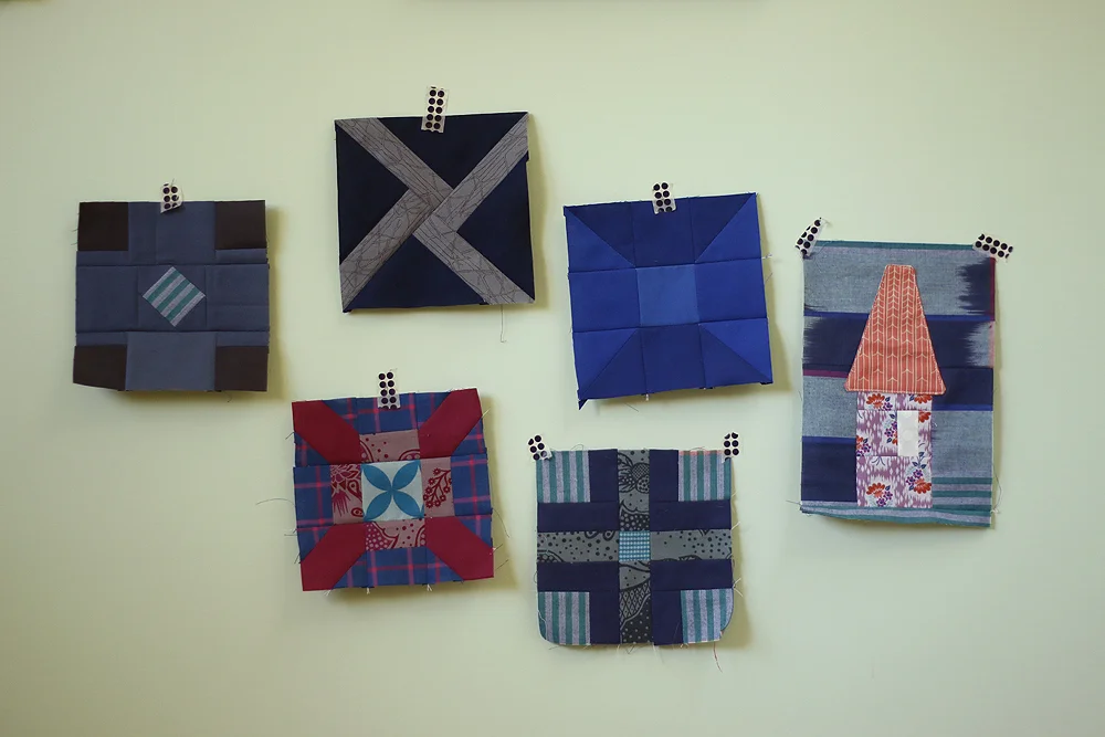 April blocks for Penny Sampler