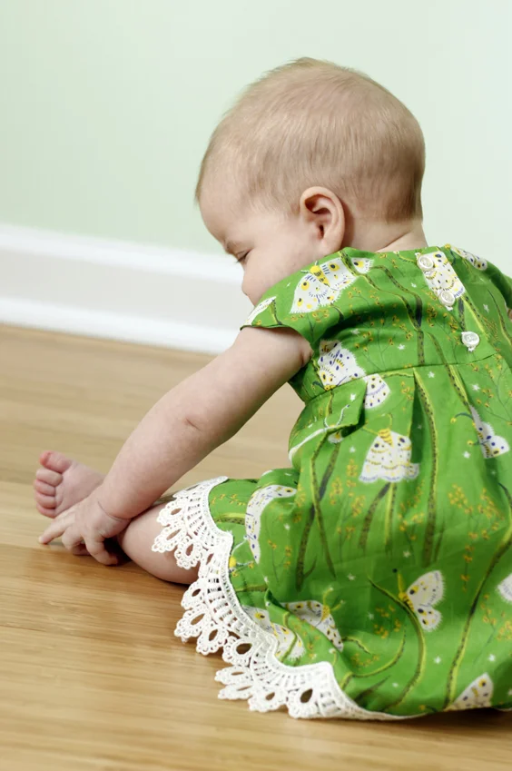 her first dress