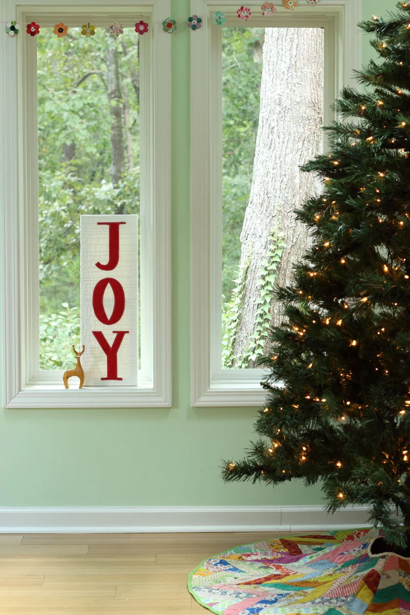 Stitched Holiday:  from my home to yours
