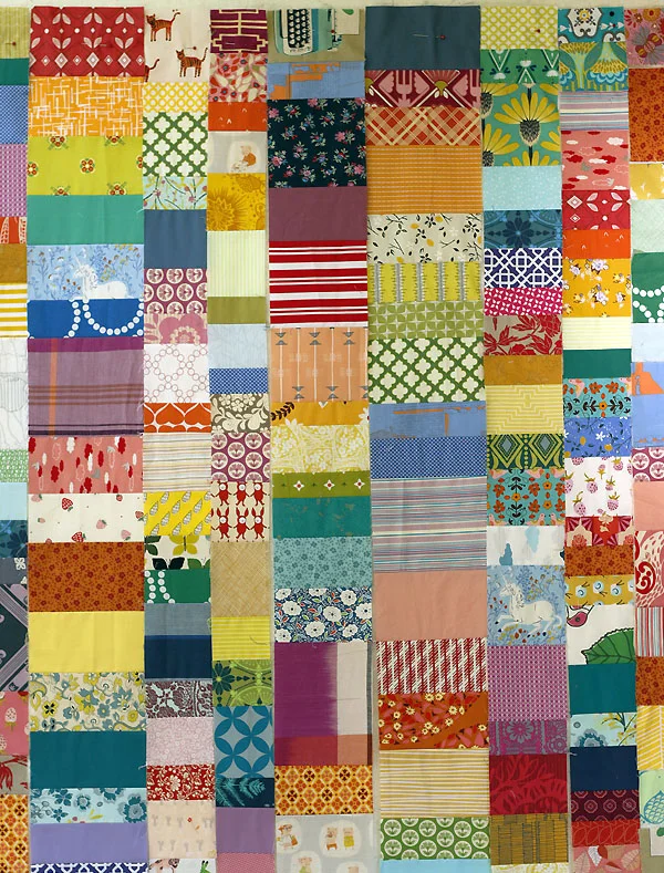 How to Arrange Your Scrap Rainbow