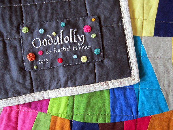 easy Quilt Labels — Stitched in Color