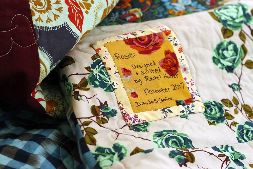 easy Quilt Labels