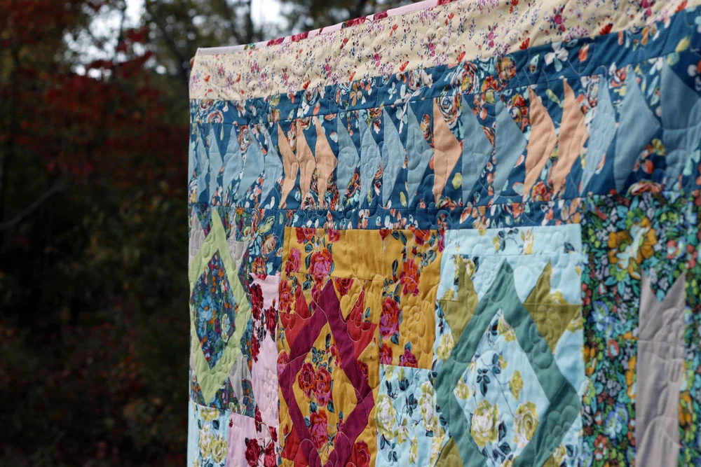 ....Border Quilting..Het Quilten van de Rand..Border Quilting....