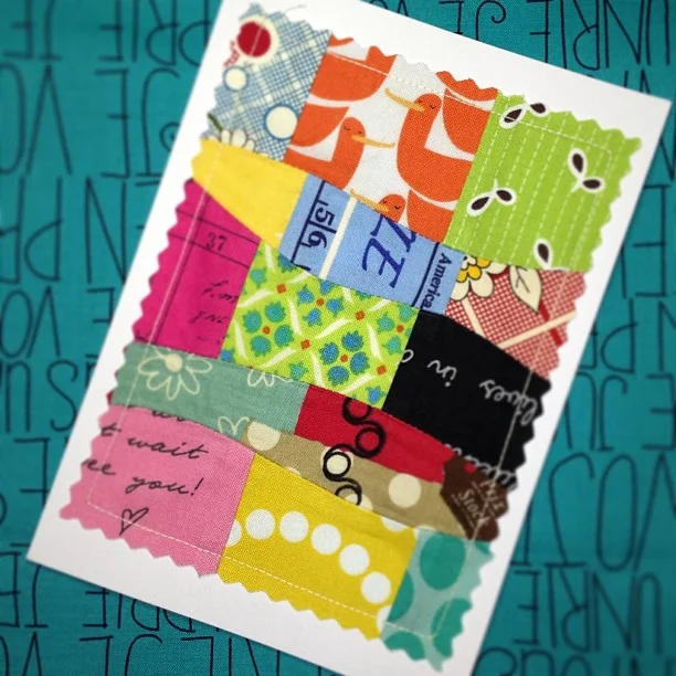 Improv Curves Notecard by Silly Lil' Doe