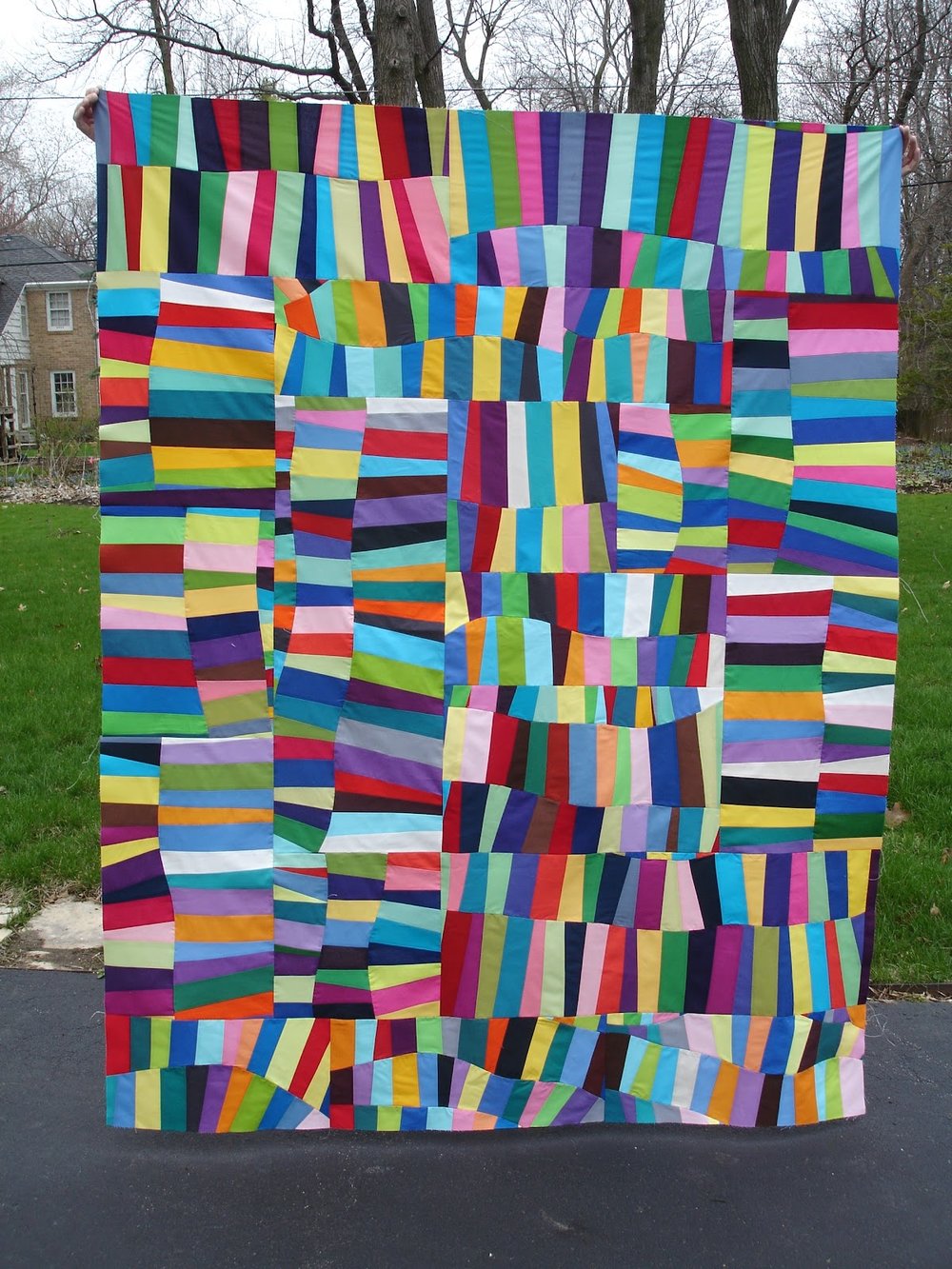 Oodalolly Quilt project by Elaine of Dashasel Sews