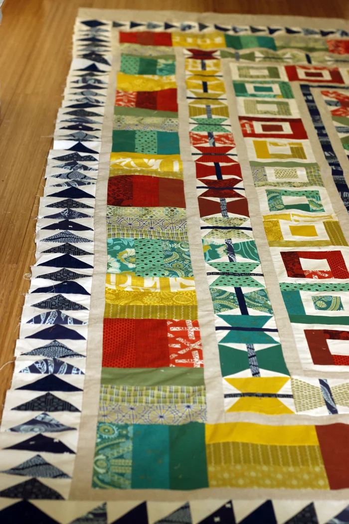 how to Sew a Quilt Border — Stitched in Color