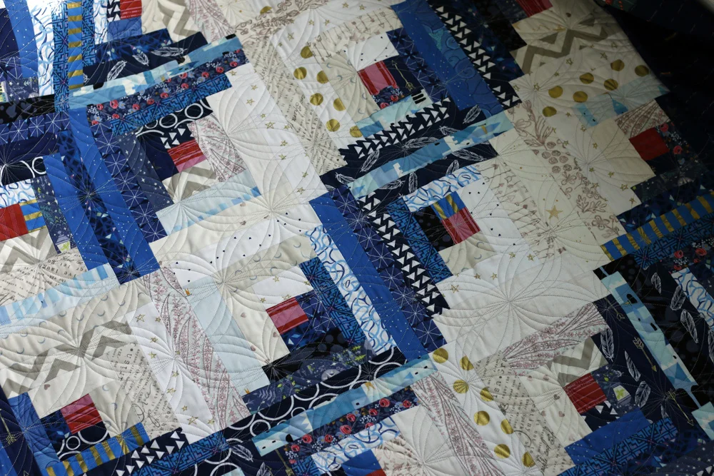 in the Quilting Studio