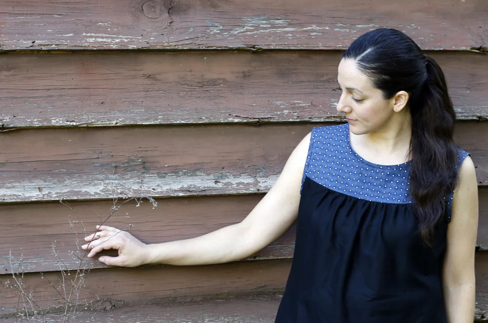 a Ruby Blouse