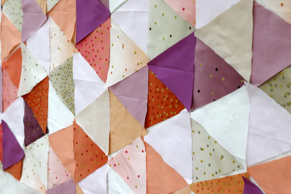 Triangle quilt with Ombre Confetti.jpg