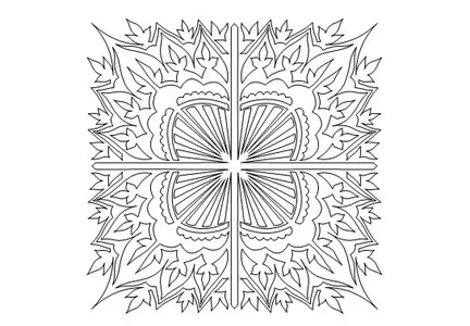 Damask Flower