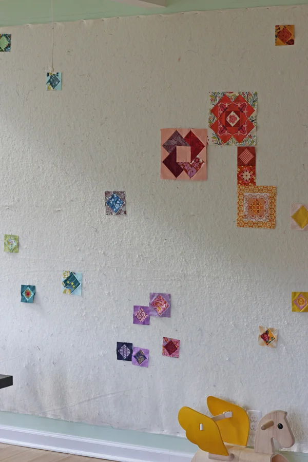 Charting Gypsy Wife on Design Wall. Stitched in Color.jpg
