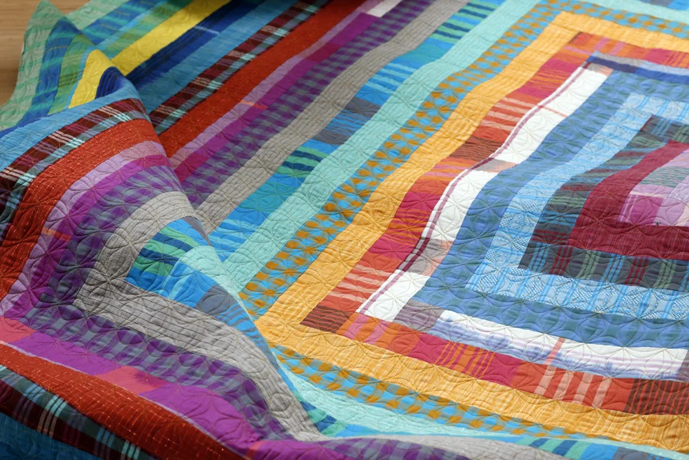 a recent quilting finish for Mary R.