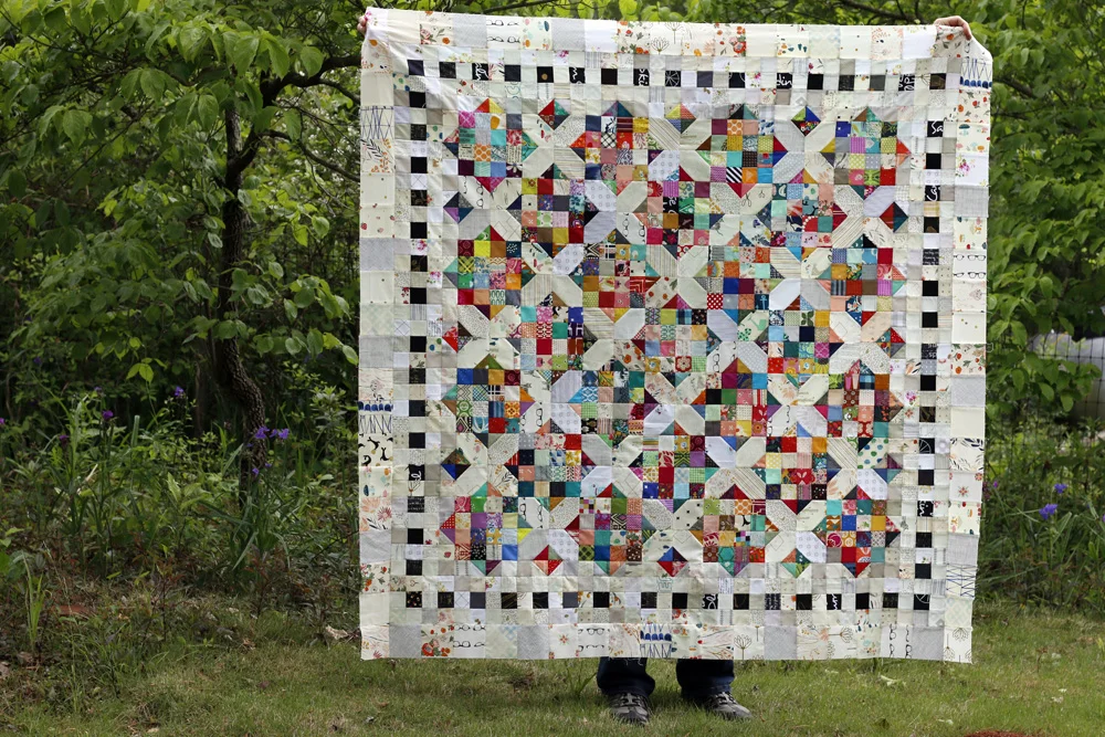 Crossroads quilt top. Stitched in Color.jpg