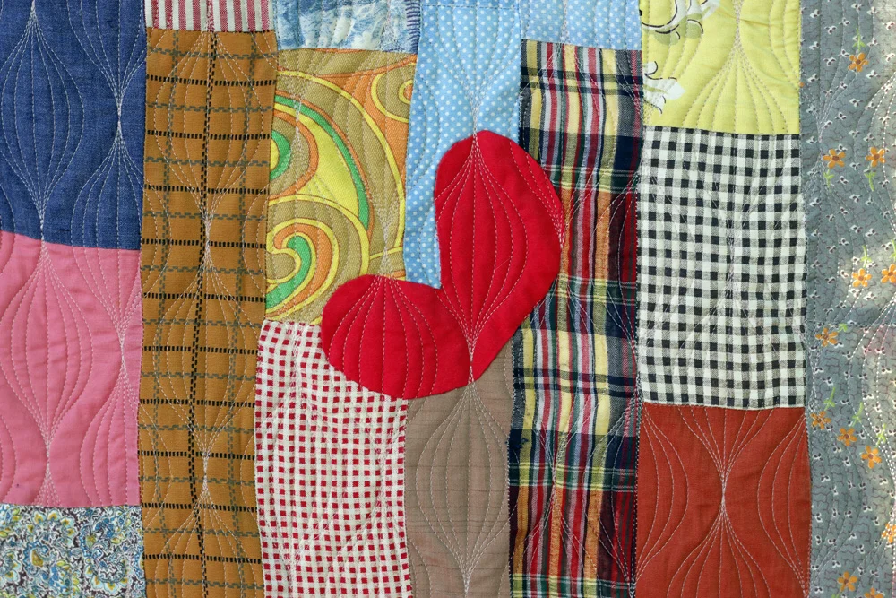 in the Quilting Studio, no. 11 — Stitched in Color