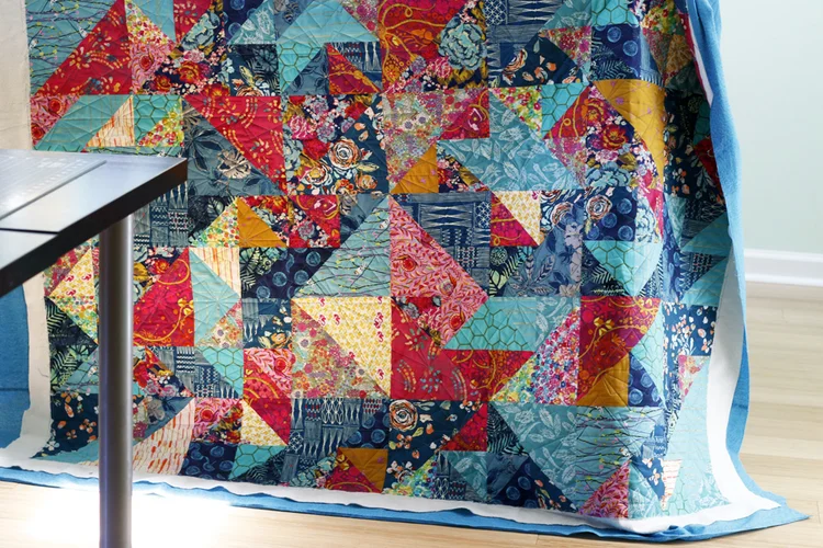 in the Quilting Studio, no. 11 — Stitched in Color