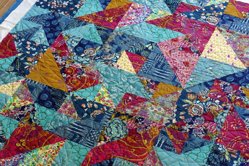 in the Quilting Studio, no. 11 — Stitched in Color