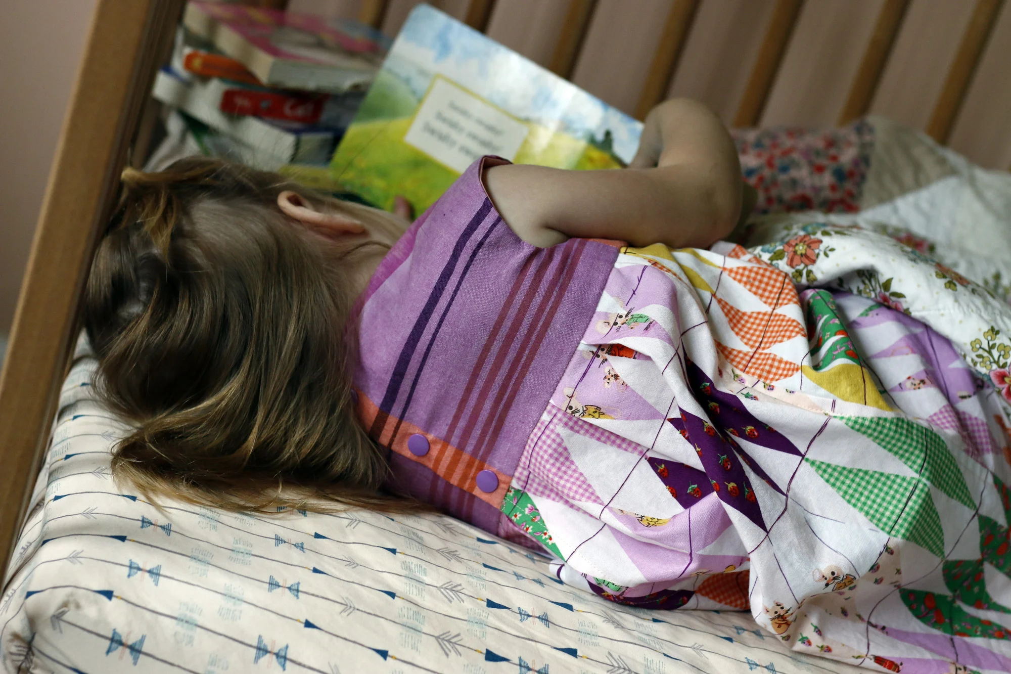Elora reading geranium dress. Stitched in Color.jpg
