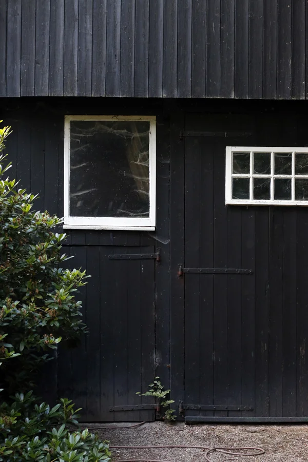 the barn where we park our bikes