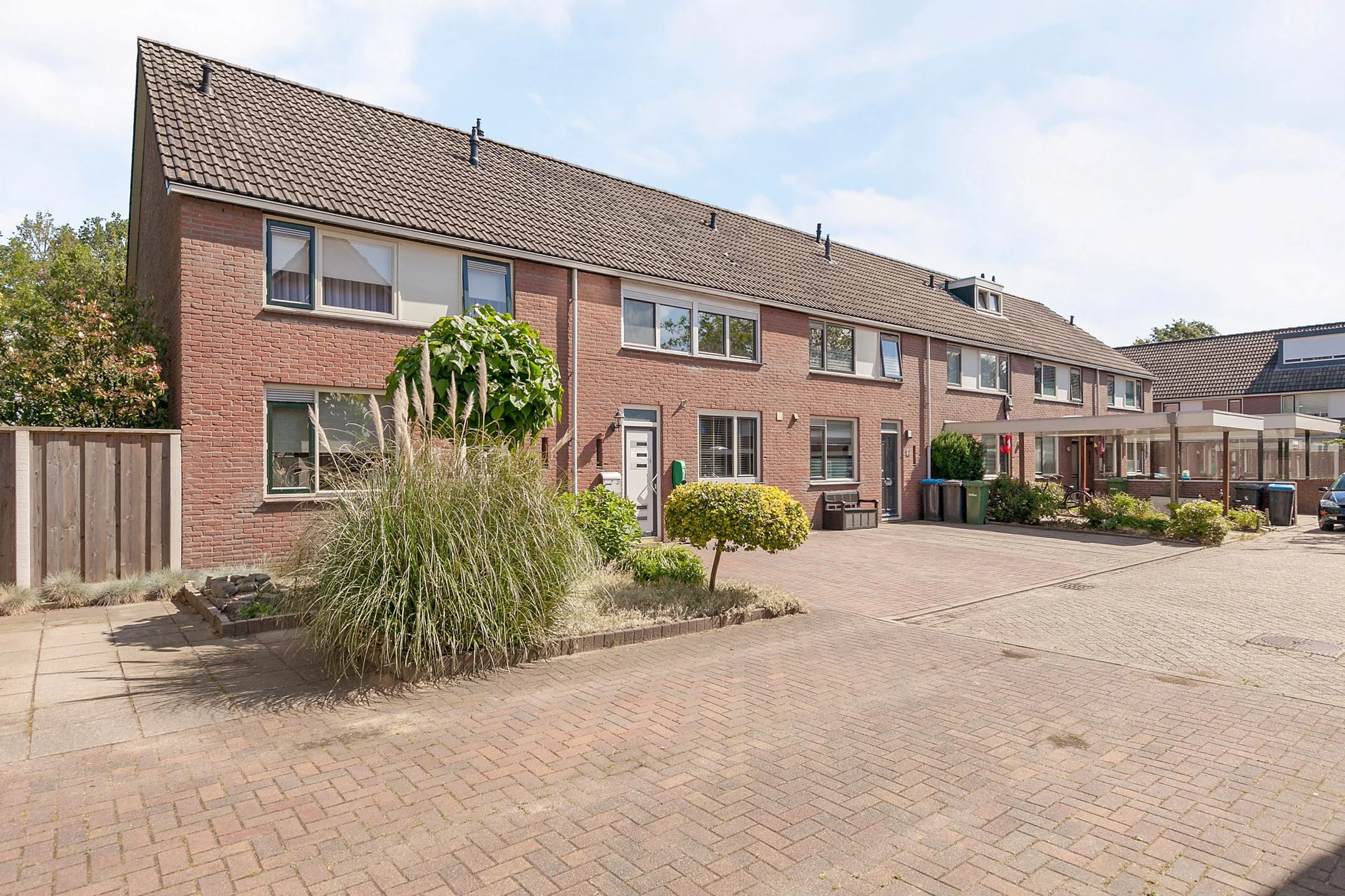 a Dutch row house