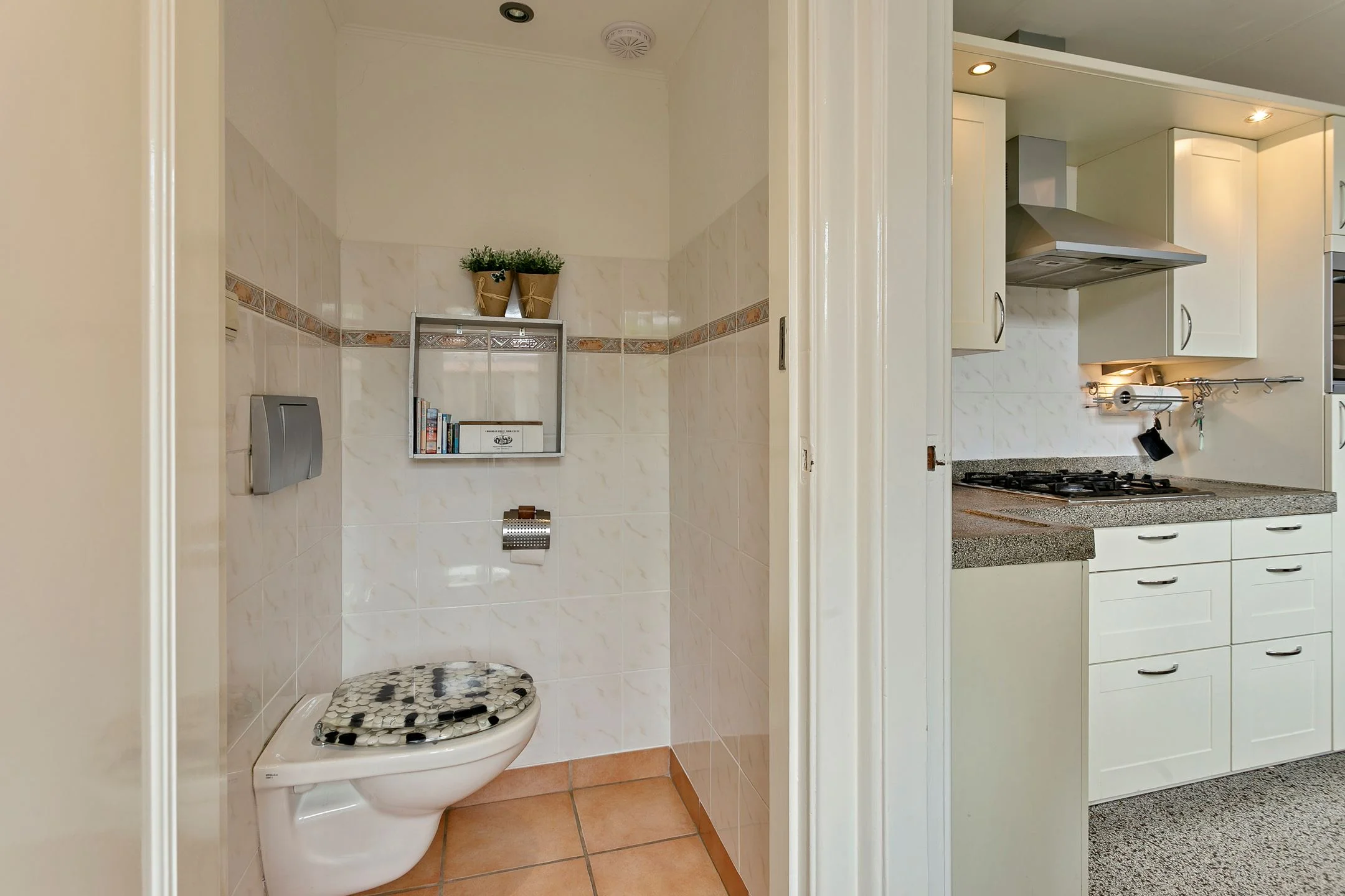 the bathroom without a sink