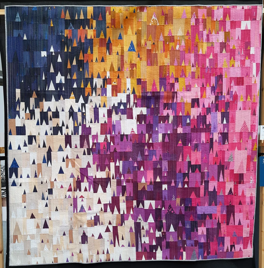 Triangle Color Study III by Nicholas Ball